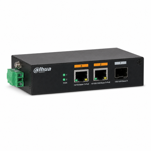 Dahua PFS3103-1GT1ET-60 2 PoE 1 SFP 60 W End�striyel Switch