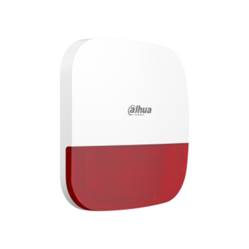 Dahua ARA13-W2-R K�rm�z� 868 MHz 110 dB IP65 Kablosuz D�� Ortam Alarm Sireni