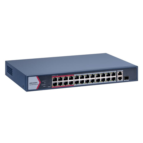 Hikvision DS-3E1326P-EI/M 24 Port H�zl� Ethernet POE Anahtar� Ak�ll� Y�netilen
