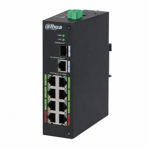 Dahua LR2110-8ET-120 8 Port ePoE 10 Port Uzun Mesafe PoE Switch 120 W