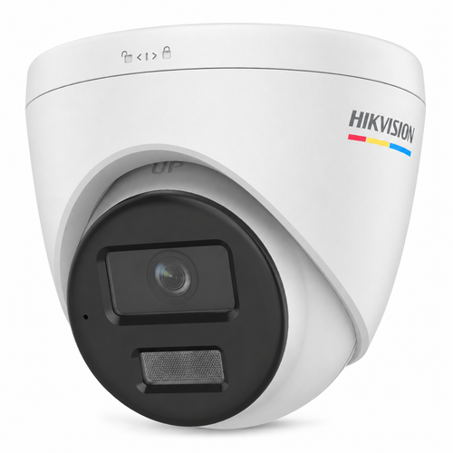 Hikvision DS-2CD1347G3-LIUF 4MP ColorVu 3.0 ve Smart Hybrid Light Turret Network Kamera