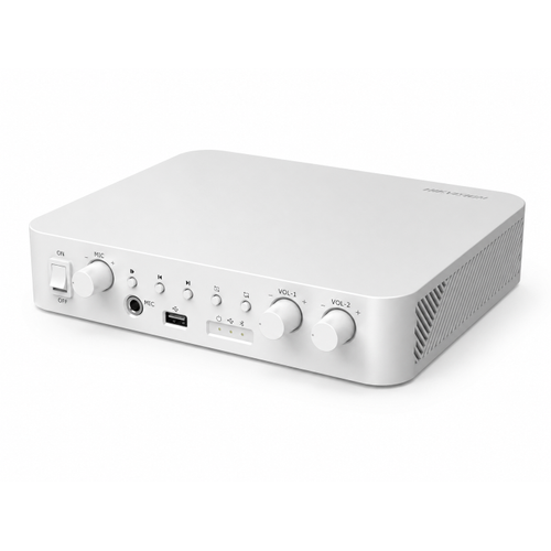 Hikvision DS-QAE0A60G1-VB 60 W Bluetooth Analog Amplifikat�r
