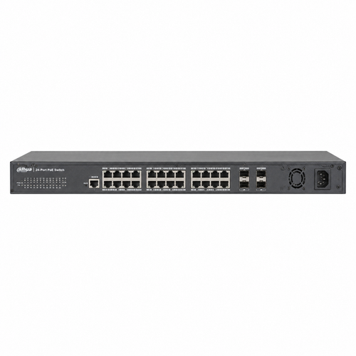 Dahua PFS5424-24T 24 Port Gigabit 4 SFP Combo Layer 2+ Y�netilebilir Switch