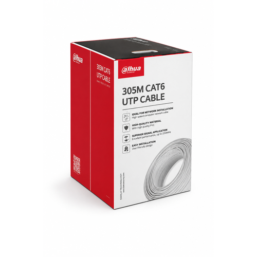 Dahua DH-PFM923I-6UN-C 305 Metre CAT6 UTP LSZH Saf Bak�r Network Kablosu