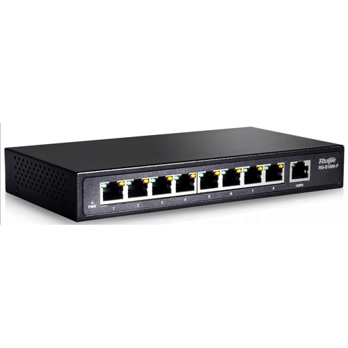 Ruijie RG-S1809-P 8 Port Y�netilemez Poe Switch