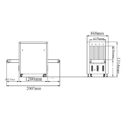 Secustar JC-6040 Plus X-RAY Cihaz�