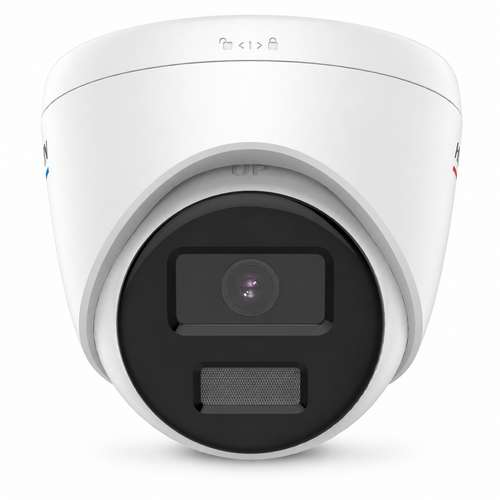 Hikvision DS-2CD1347G0-LUF 4 MP ColorVu Mikrofonlu Turret IP Kamera