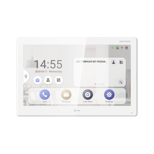 Hikvision DS-KH9510-WTE1(B) 10� Android Dokunmatik Daire ��i Monit�r