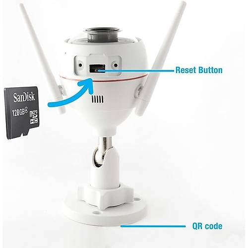 Ezviz CS-C3T+ Pro 2 MP Wi-Fi Bullet Kamera (H.265) ( ki ynl Konuma )