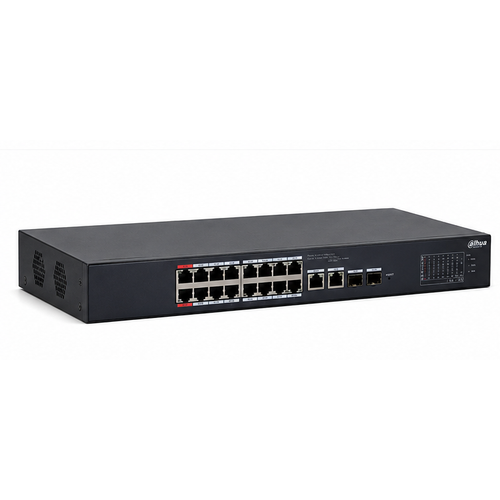Dahua CS4218-16ET-190 16 PoE 2 Combo Uplink 190 W Bulut Y�netimli Switch