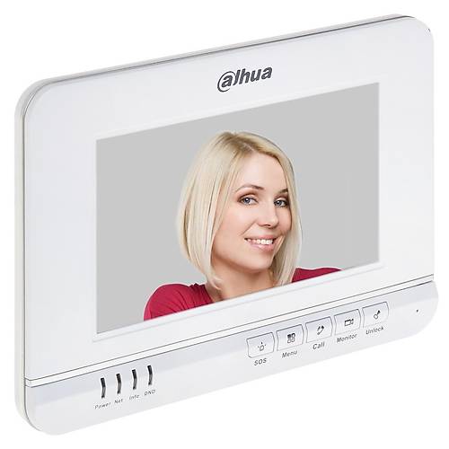 Dahua VTH1520A 7'' TFT LCD Dokunmatik Ekran IP Monitr