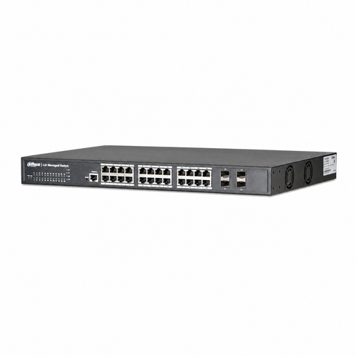 Dahua PFS6428-24T 24 Port Gigabit 4 Port 10G SFP+ Layer 3 Y�netilebilir Switch