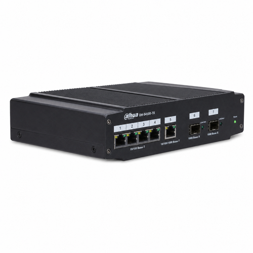 Dahua S4000-7X 7 Port Fiber Ring Y�netilebilir End�striyel Switch