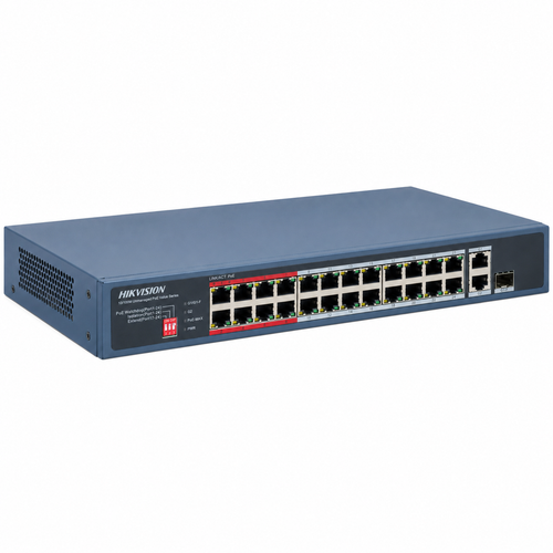Hikvision DS-3E0326P-E/M(C) 24 Port PoE 230 W 300 m Gigabit Combo Switch