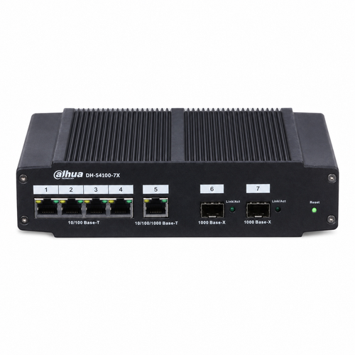 Dahua S4000-7X 7 Port Fiber Ring Y�netilebilir End�striyel Switch