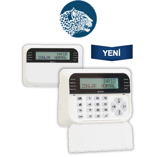 Teknim TSK-5710 LCD KEYPAD (Dahili Kumanda Al�c�l�)