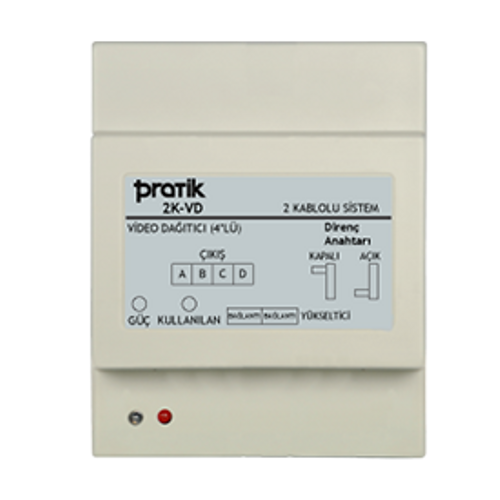 Pratik Plus 2K-VD 4 ��k��l� Video Da��t�c�
