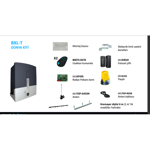 Came BXL-T Yana Kayar Kap� Motoru