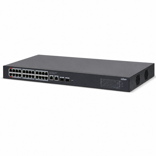 Dahua CS4228-24GT-375 24 Gigabit PoE 4 Uplink 375 W Ak�ll� Y�netilebilir Switch