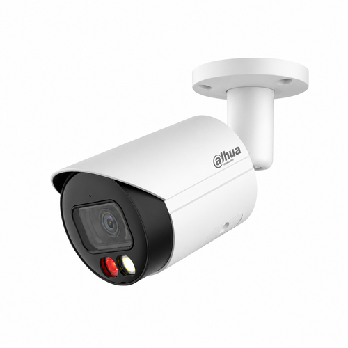 Dahua IPC-HFW2449S-S-IL-0280B 4 MP WizSense Mikrofonlu Smart Dual Light Bullet IP Kamera