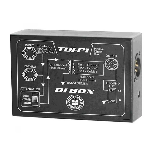 Topp Pro TDI-P1 Pasif Direct Box