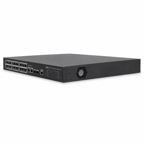 Dahua S4228-24GT-360 24 Port Gigabit PoE 28 Port Y�netilebilir Switch 360 W