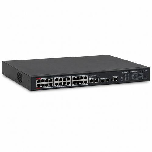 Dahua S4228-24GT-360 24 Port Gigabit PoE 28 Port Y�netilebilir Switch 360 W