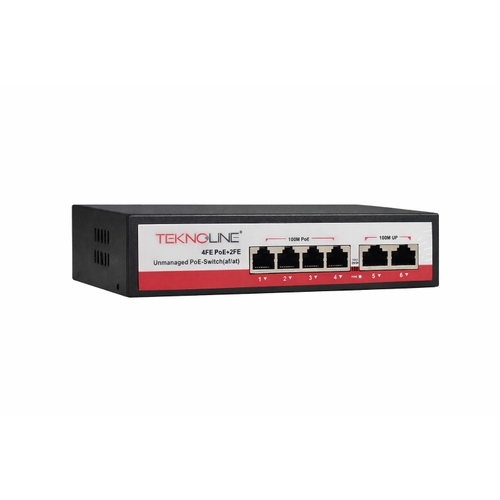 Teknoline TGD-P4/24 4 Kanal Poe Switch