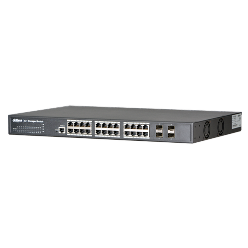 Dahua PFS6428-24T 24 Kanal L3 Gigabit Ynetilebilir Switch