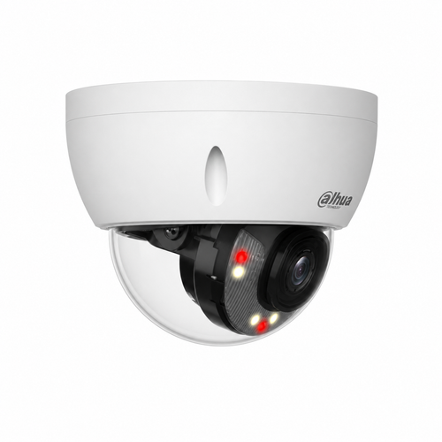 Dahua IPC-HDBW2449E-S-IL-0280B 4 MP Smart Dual Light Dome WizSense IP Kamera