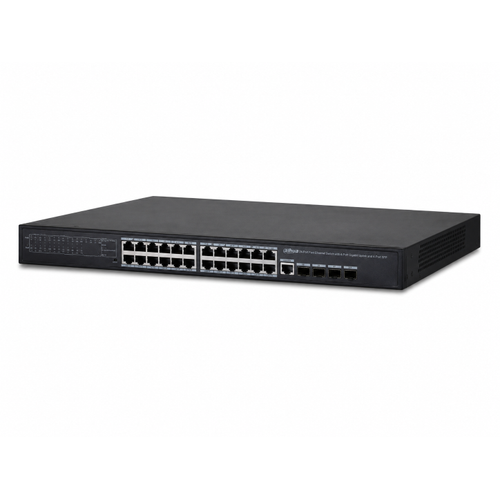 Dahua PFS4428-24GT-370 24 Gigabit PoE 4 SFP 370 W Y�netilebilir Switch
