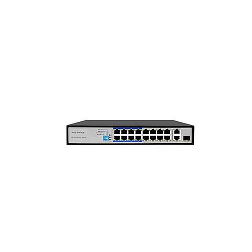 Tiandy PS-1016E-2G1SFP 16 Port Y�netilmeyen AI POE Switch