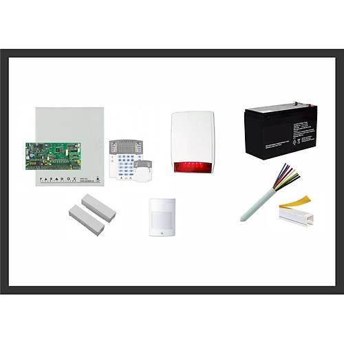 Paradox SP4000 Hrsz Alarm Gvenlik Sistemleri Seti