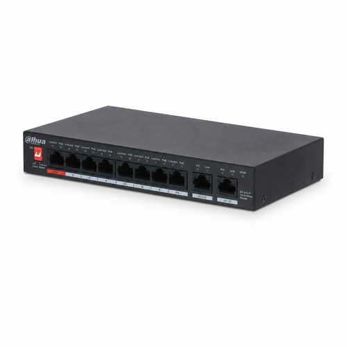 Dahua PFS3010-8GT-96-V2 8 Port PoE 10 Port Gigabit Switch 96 W