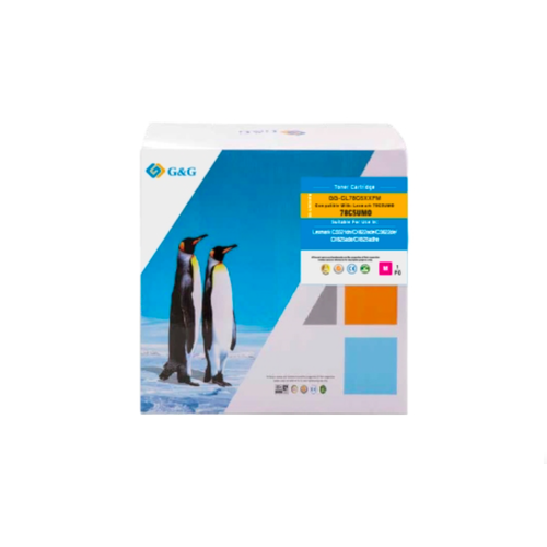 G&G CL78C5XXFM Lexmark CS521/CS622/CX622/CX625/CX625 Krmz Toner