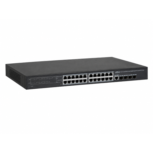 Dahua PFS4428-24GT-370 24 Gigabit PoE 4 SFP 370 W Y�netilebilir Switch
