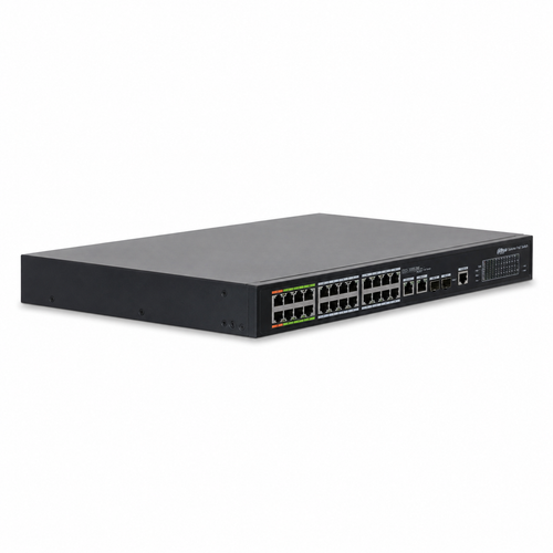 Dahua LR2226-24ET-360-V3 24 PoE 8 ePoE 2 Combo Uplink 360 W Y�netilebilir Switch