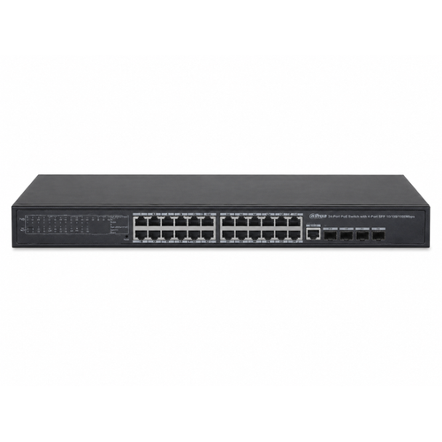 Dahua PFS4428-24GT-370 24 Gigabit PoE 4 SFP 370 W Y�netilebilir Switch
