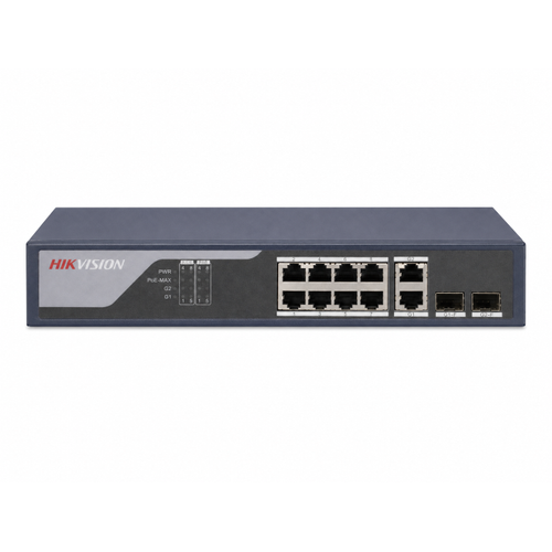 Hikvision DS-3E1310P-SI 8 Port Smart Managed PoE+ Switch 125 W 300 m