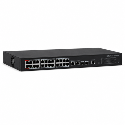 Dahua PFS4226-24ET-240-V3 24 PoE 2 Combo Uplink 240 W Y�netilebilir Switch
