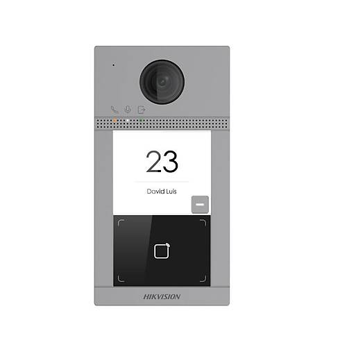 Hikvision DS-KV8113-WME1(B) Villa Tipi �P �NTERKOM V�DEO Kameral� G�r�nt�l� Diafon Kap� Zil Paneli