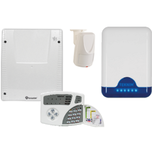 Teknim VAP-404PT Alarm Sistemi (Ak� Hari� Set)