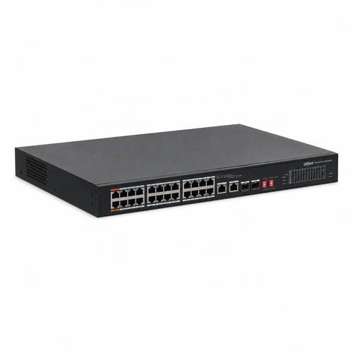 Dahua PFS3226-24ET-240 24 Port PoE 26 Port Y�netilmeyen Switch 240 W