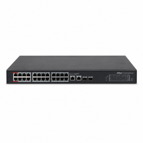 Dahua PFS4226-24GT-240 24 Port Gigabit PoE 2 SFP Y�netilebilir Switch 240 W