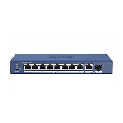 Hikvision DS-3E0510P-E/M 8 Port Gigabit Ynetilemeyen Poe Switch