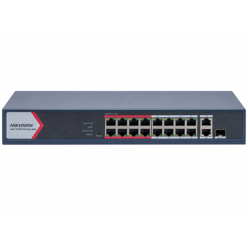 Hikvision DS-3E1318P-EI/M 16 Port PoE+ 130 W 300 m Gigabit Combo Smart Switch