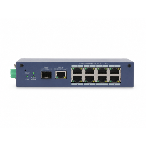 Dahua DH-CHS4110-8ET 8 Port 2 Uplink Bulut Y�netimli End�striyel Switch