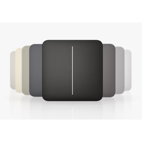 Ajax SoloButton (2 Gang) Ak�ll� Dokunmaya Duyarl� ve Temass�z I��k Anahtar�