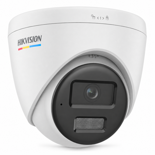 Hikvision DS-2CD1347G3-LIUF 4MP ColorVu 3.0 ve Smart Hybrid Light Turret Network Kamera