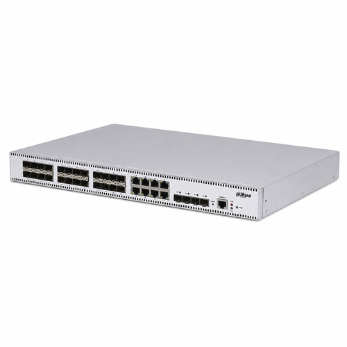 Dahua S5436-24GF8GT4XF 24 SFP 8 Gigabit RJ45 4 Port 10G SFP+ Layer 2+ Y�netilebilir Switch